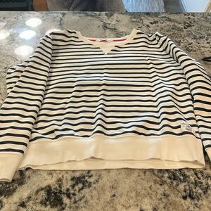 H&M M blue and white striped crewneck. Perfect condition! Worn once!